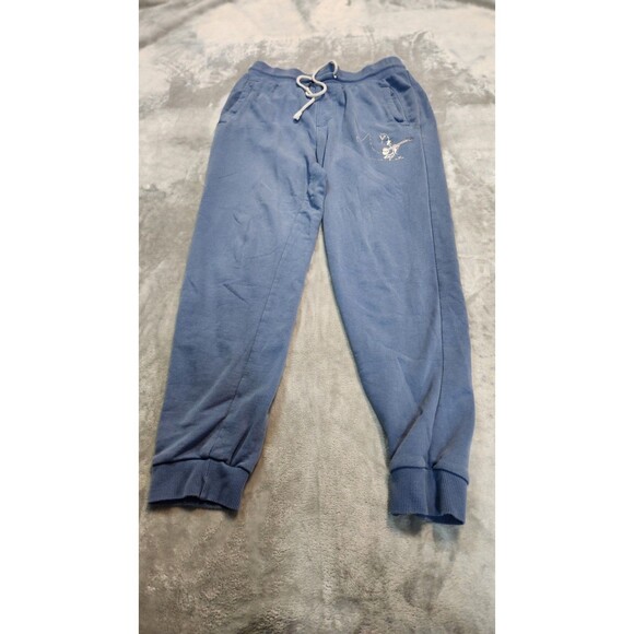 True Religion Men's Size Small Sky Blue World Tour Jogger Sweatpants - Picture 8 of 10